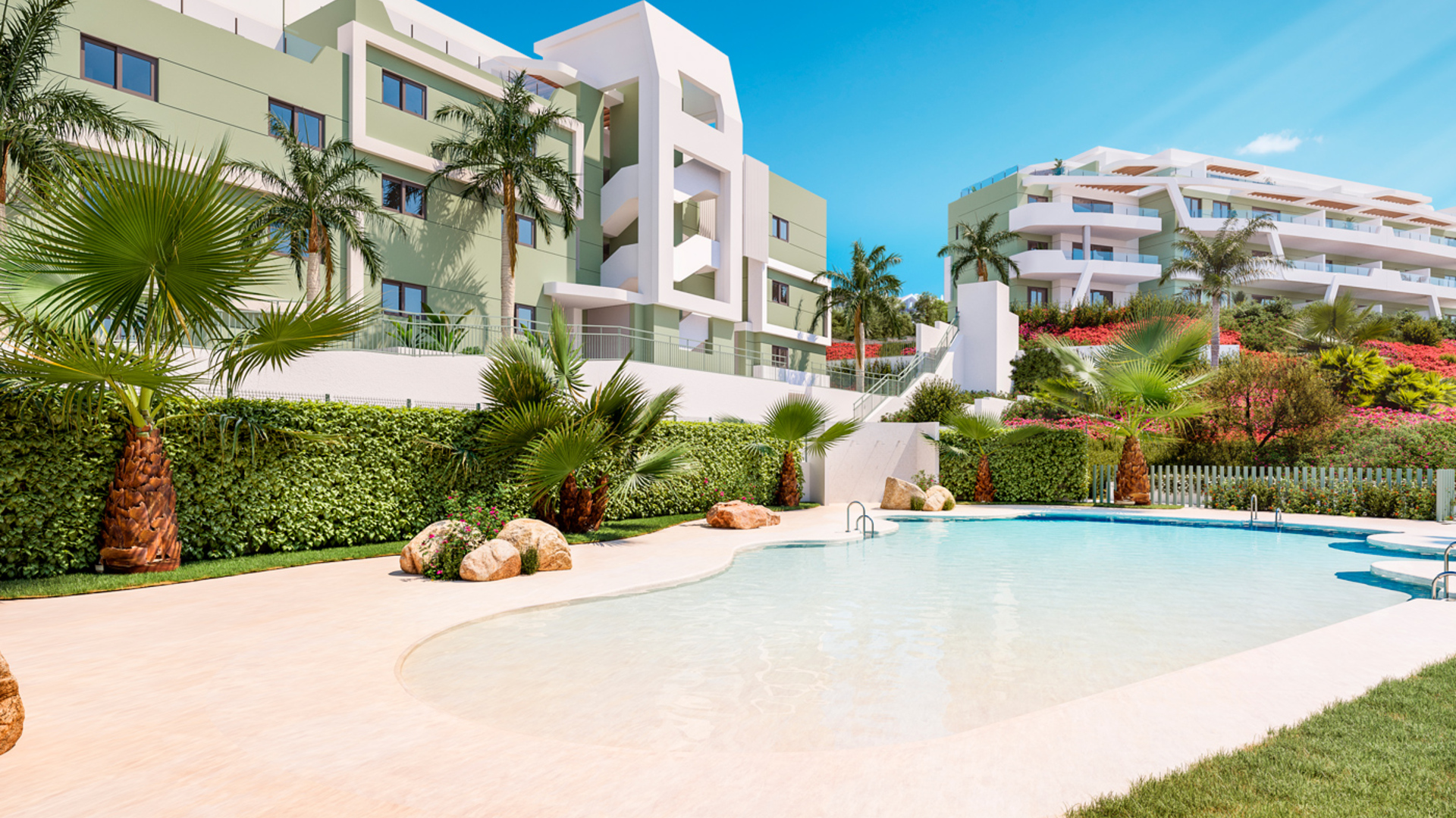 Apartments mit einem Hauch von Exotik in La Cala de Mijas