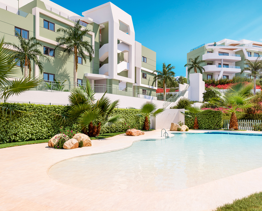 Apartments mit einem Hauch von Exotik in La Cala de Mijas