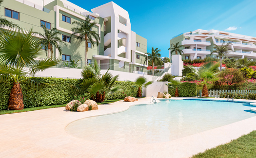 Appartements avec une touche d'exotisme à La Cala de Mijas