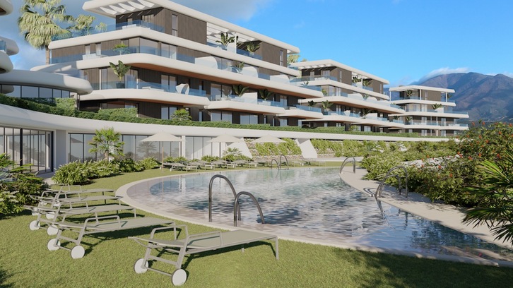 Een tijdloos project van luxe appartementen nabij Estepona