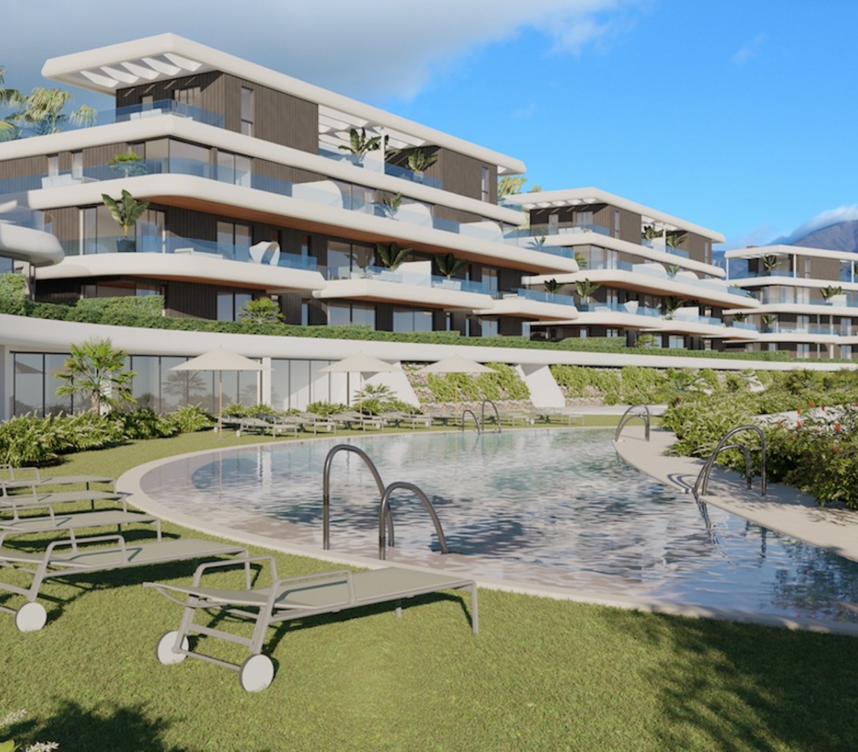 Een tijdloos project van luxe appartementen nabij Estepona