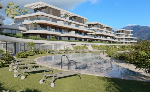 Een tijdloos project van luxe appartementen nabij Estepona