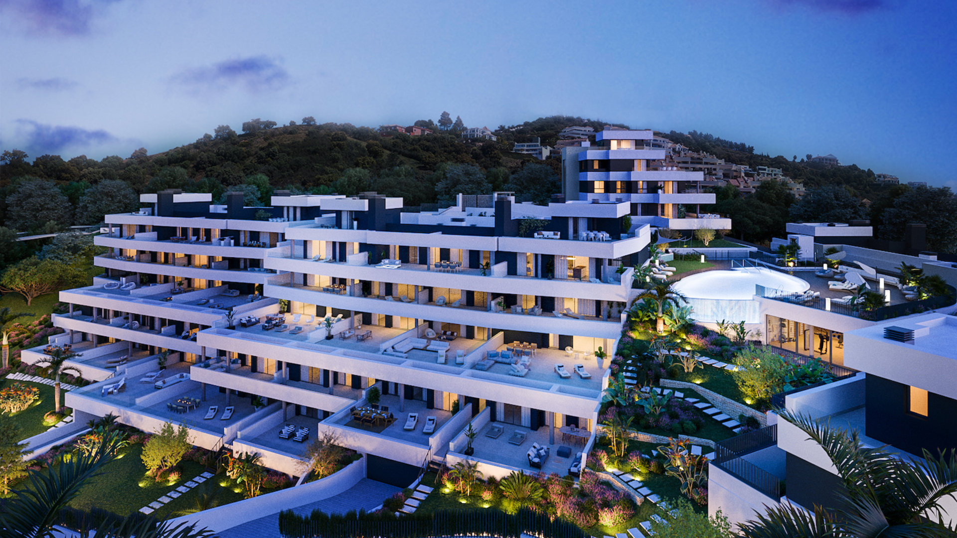 Designer-Apartments am Stadtrand von Marbella