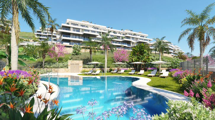 Proyecto residencial superior junto al campo de golf en La Cala de Mijas