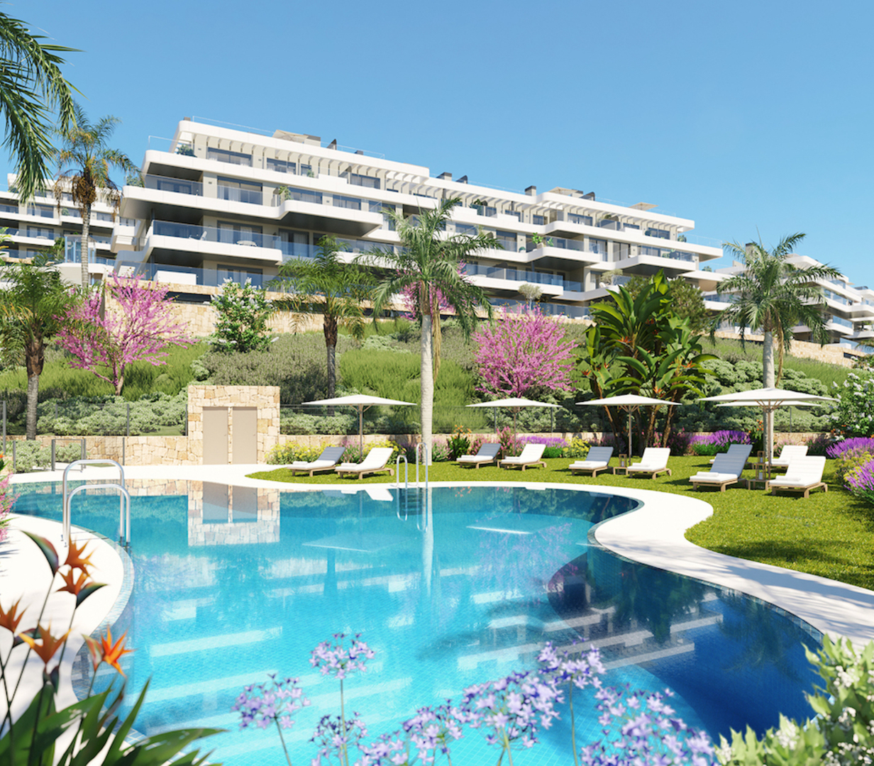 Proyecto residencial superior junto al campo de golf en La Cala de Mijas