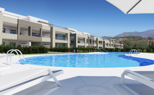 Apartamente lângă plajă în Casares Costa