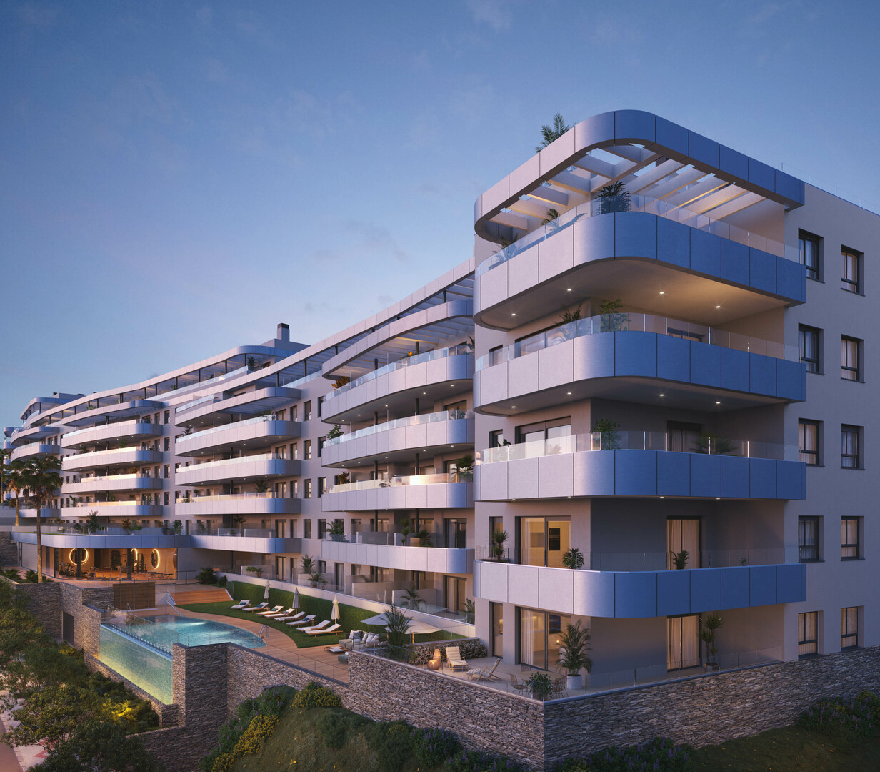 Designappartementen in Torremolinos