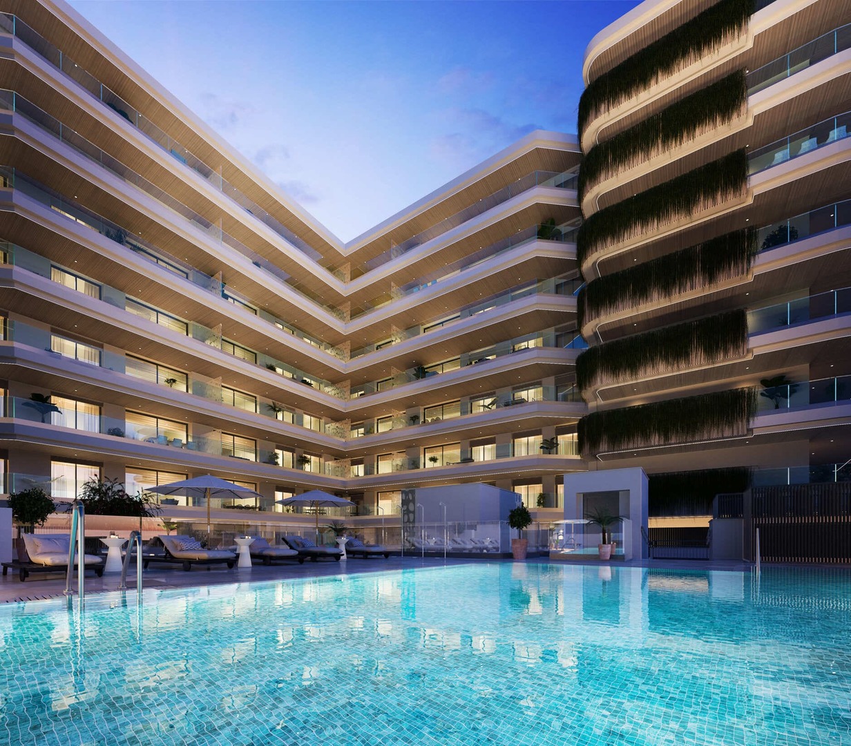 Appartements et penthouses en bord de plage