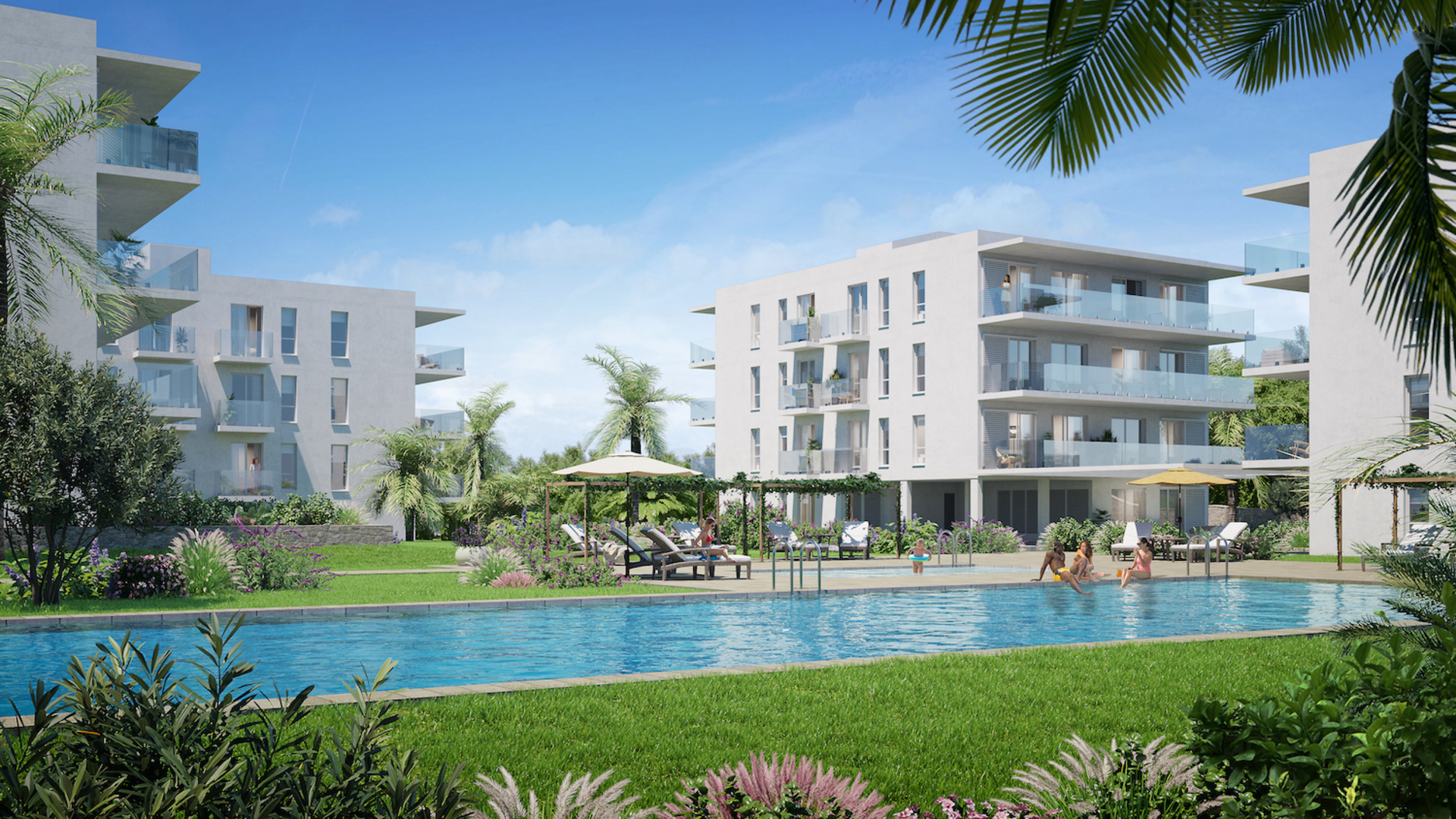 Apartamente moderne la malul mării în Cala d'Or, pe insula Mallorca