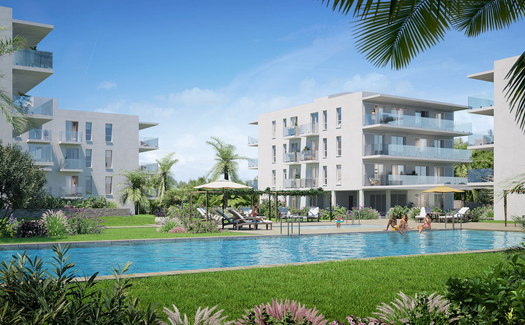 Moderne appartementen aan zee in Cala d'Or op het eiland Mallorca