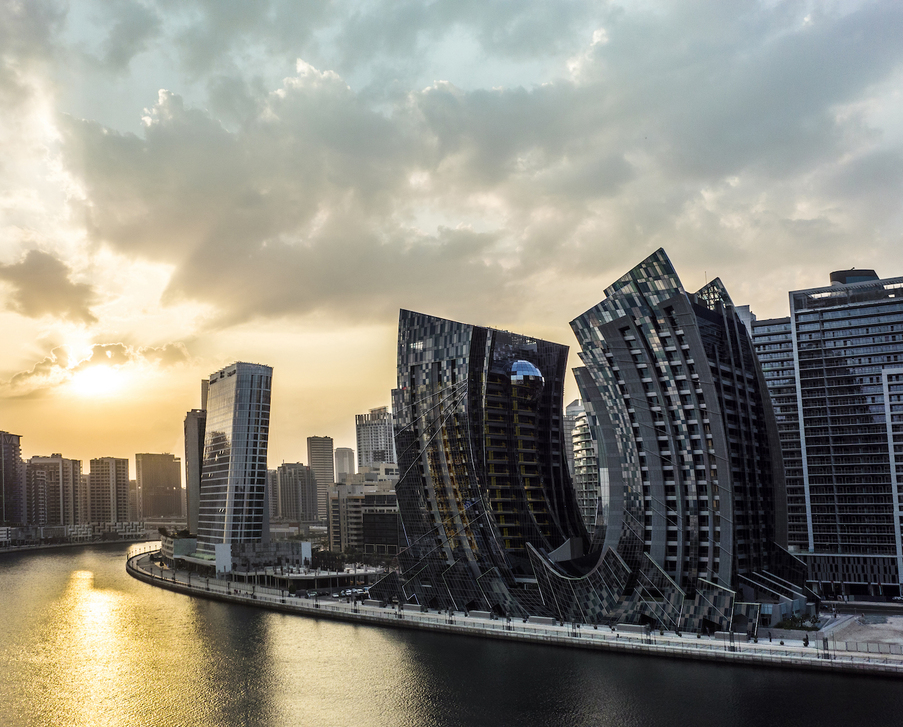 An architecturally unique residence in the center of Dubai inspired by Pagani Automobili