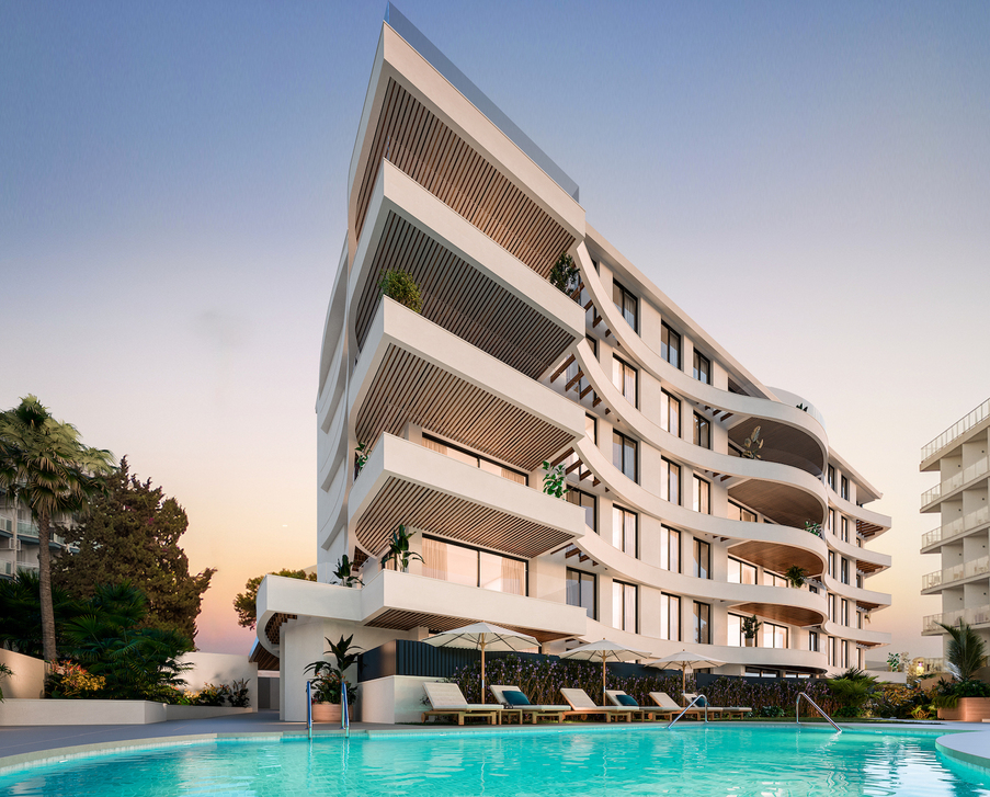 Moderne appartementen aan de jachthaven in het centrum van Benalmádena