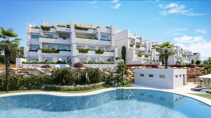 Design apartments in La Gaspara near the golf course