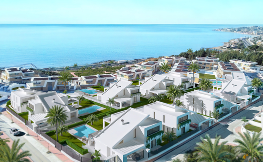 Villas premium près de la plage du golf El Chaparral