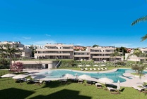 Moderne Apartments direkt am Golfplatz in Casares Costa