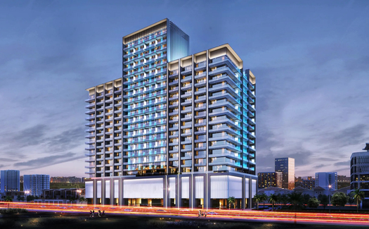 Un elegante complejo residencial en Jumeirah Village Circle, cerca de The Circle Mall