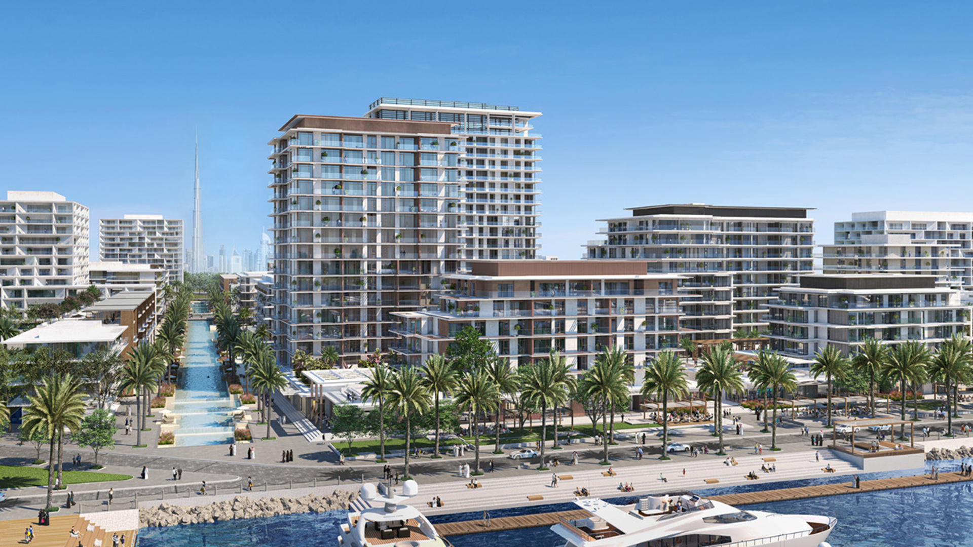 A luxury residential complex in the heart of Rashid Yachts & Marina