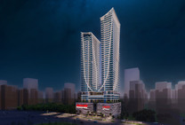 Een elegant complex van twee torens in Jumeirah Village Circle