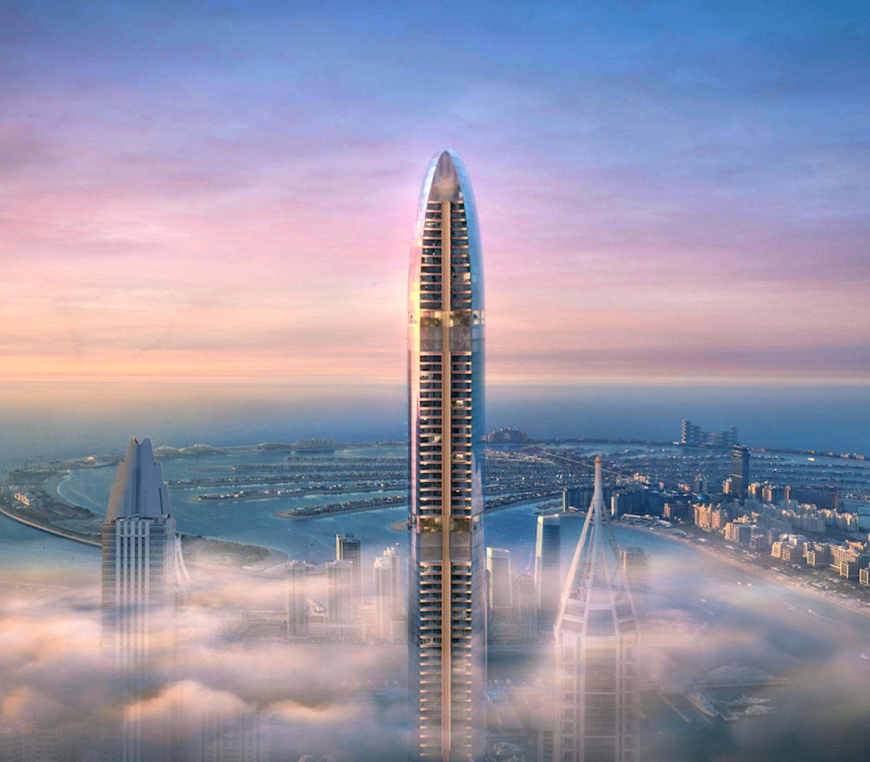 Le plus haut bâtiment résidentiel du monde en construction dans le prestigieux emplacement de la marina de Dubaï