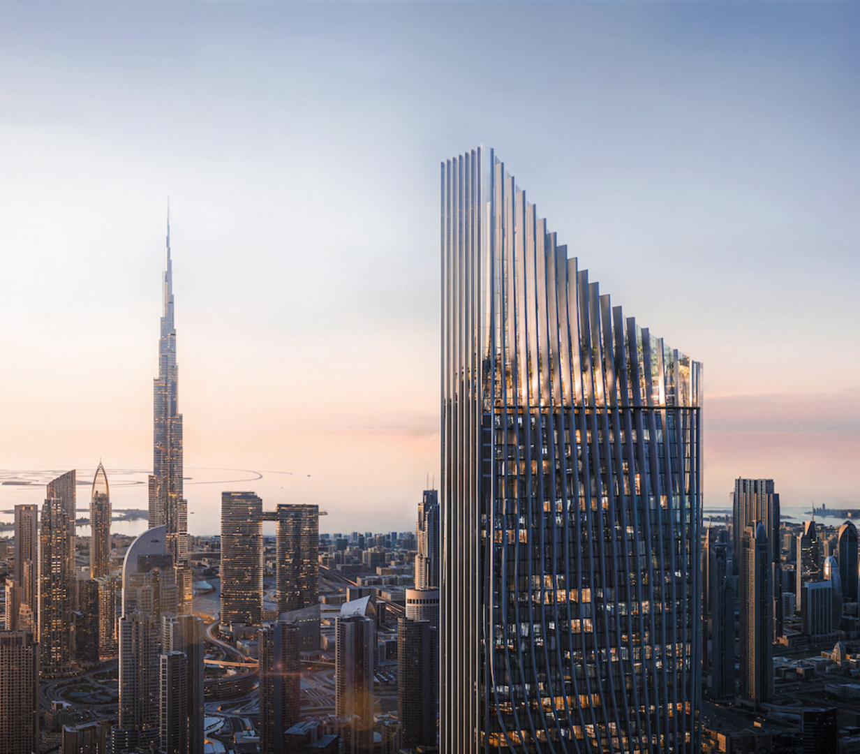 Hoogste woongebouw ter wereld in aanbouw in het hart van Dubai Business Bay