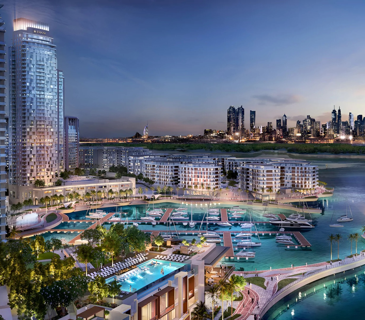 Moderne residentie in Dubai Creek Harbour