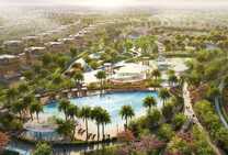 Exclusive residential area in a quiet suburb of Dubai