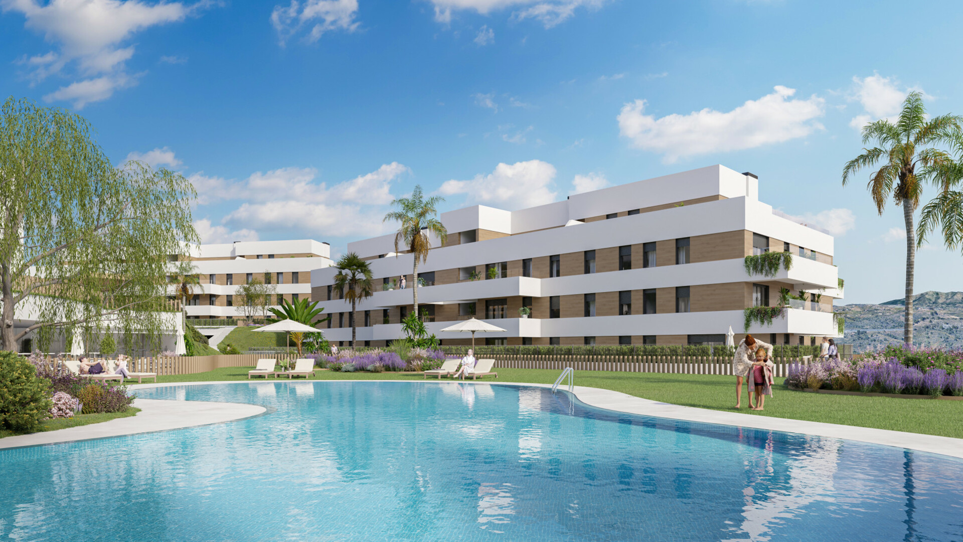 Exclusive apartments right next to the golf course in La Cala de Mijas