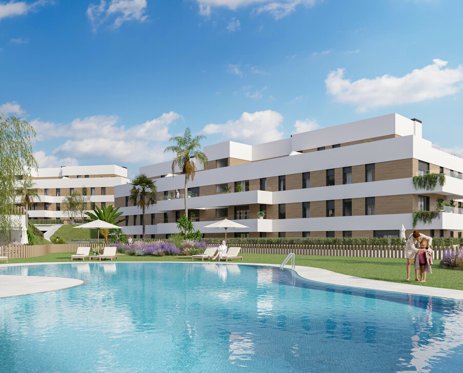 Exclusive apartments right next to the golf course in La Cala de Mijas