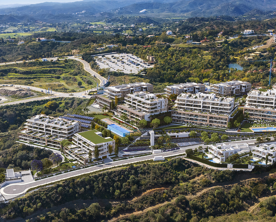 Luxusapartments und Penthäuser mit Meerblick in der Nähe des Golfplatzes La Resina